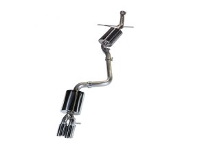 Audi A5 Performance Exhaust - Single Outlet - AWE Tuning - Touring Edition - Diamond Black - `08-`16